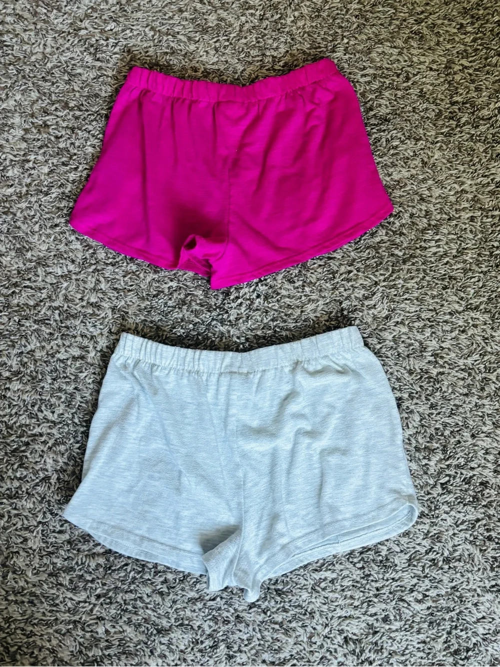 Carter’s Girls Pink & Gray Pajama Shorts Set